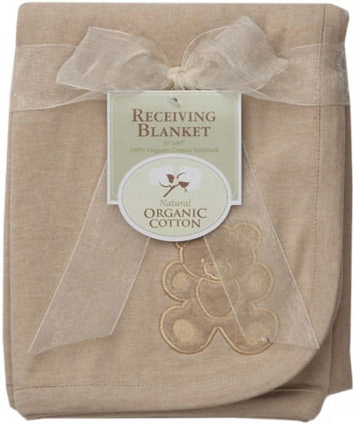ABC Organic Cotton Receiving Blanket