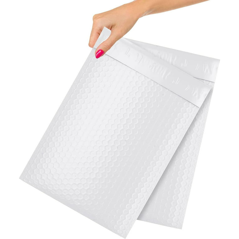 ABC Poly Bubble Mailer 7 x 11 Inches, Pack of 25 White Padded Shipping  Envelopes, Opaque Waterproof Bubble Mailers Padded, Tear-Proof Padded  Mailing Envelopes, Sturdy Padded Envelopes 