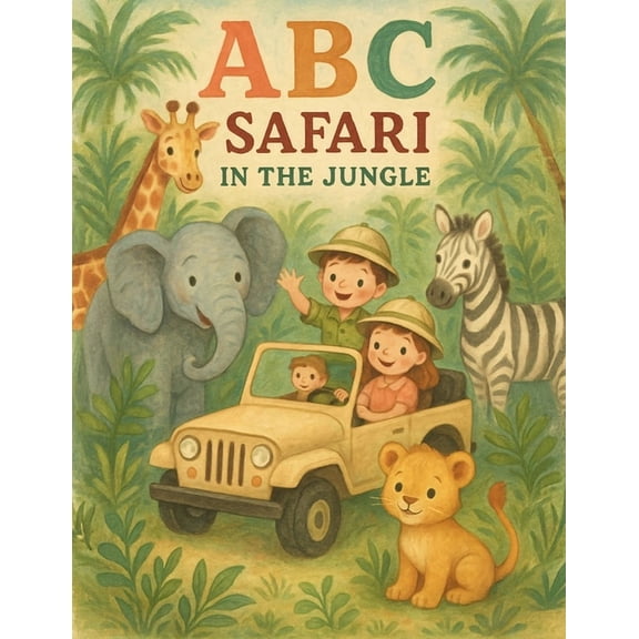 ABC Safari in the Jungle: A Wild Alphabet Adventure for Curious Kids: Learn ABCs with Jungle Animals Educational Picture, (Paperback)