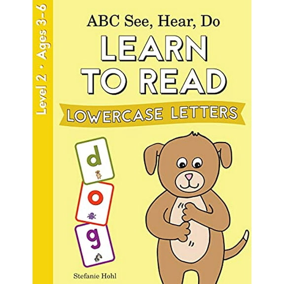 Pre-Owned ABC See, Hear, Do Level 2: Learn to Read Lowercase Letters (Paperback) 1638240086 9781638240082