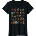 thumbnail image 1 of ABC Sign Language Chart Teacher Hand Letter Alphabet ASL T-Shirt, 1 of 4