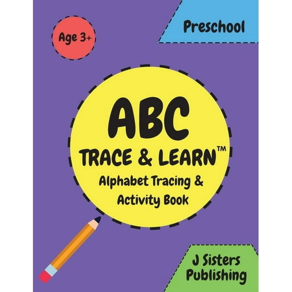 ABC Trace & Learn- Alphabet Tracing & Activity Book, (Paperback)