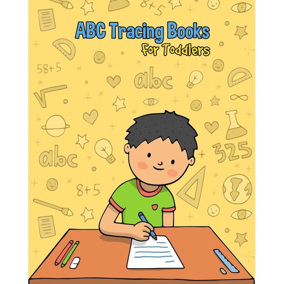 ABC Tracing Books For Toddlers: Preschoolers And Kids. Coloring And ...