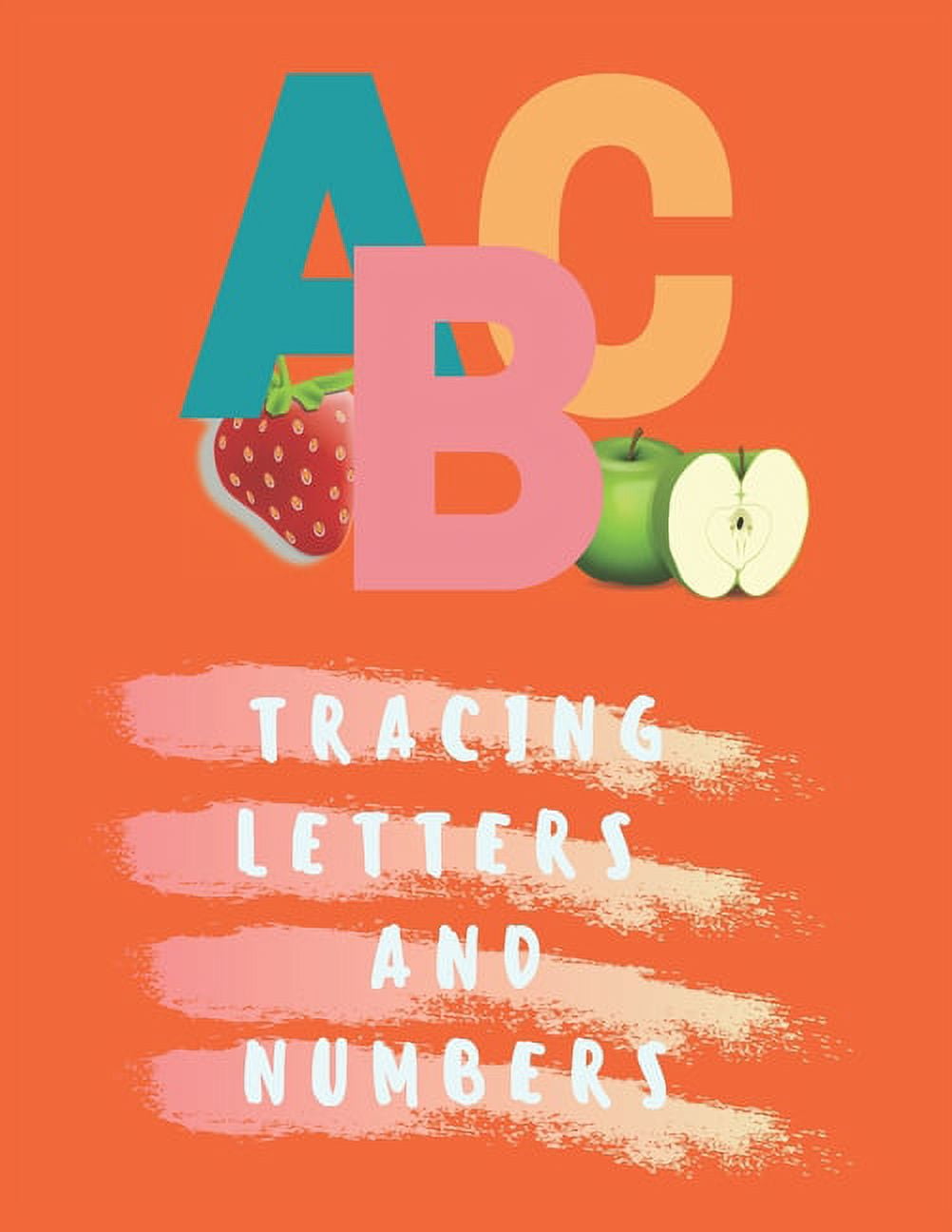 ABC Tracing Letters and Numbers Kids learning activity book for