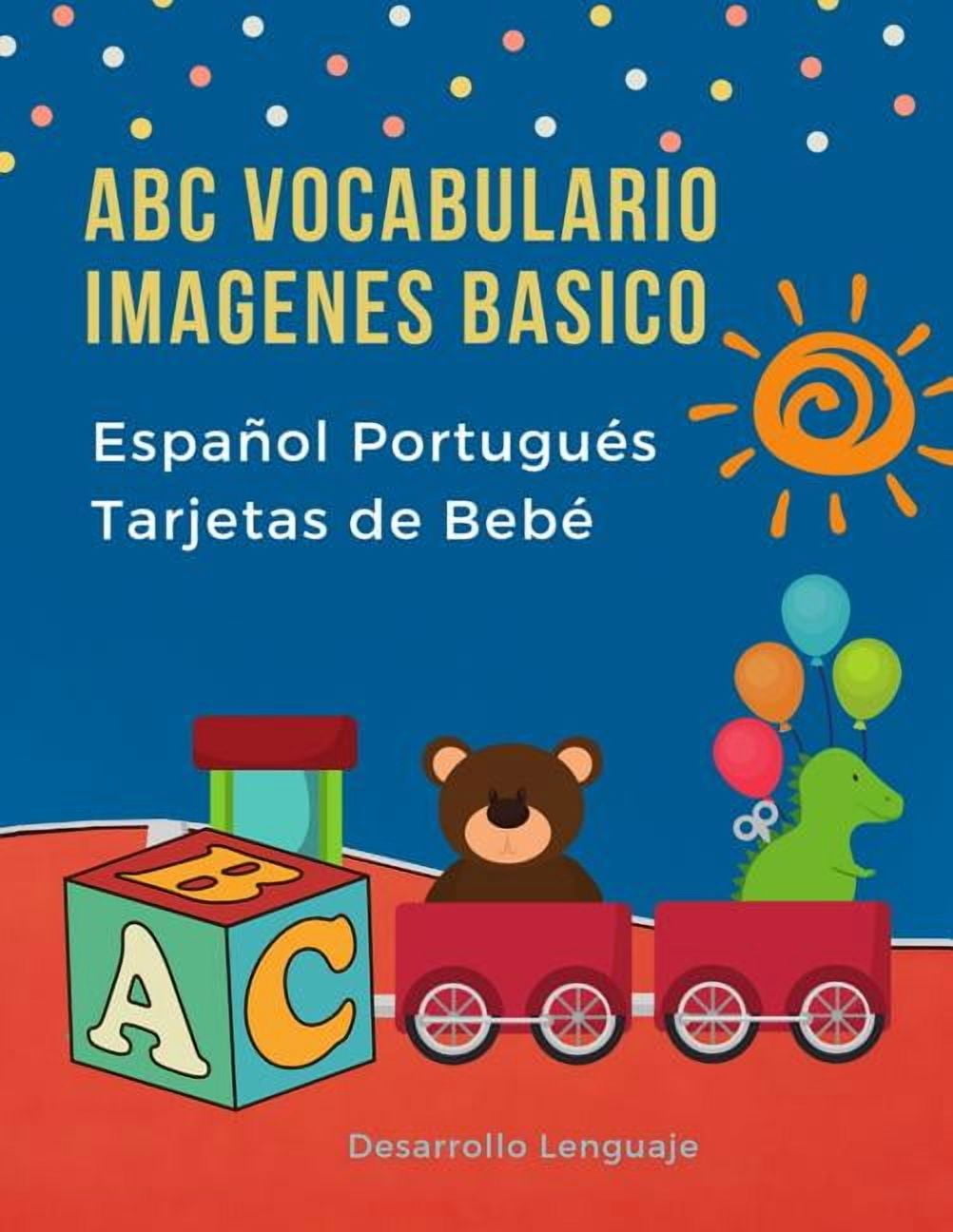 ABC Vocabulario Imagenes Basico Espaol Portugus Tarjetas de Beb: Fciles ...
