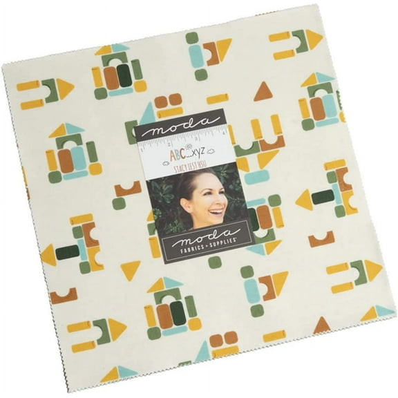 ABC XYZ Layer Cake by Stacy Iest Hsu ; 42 - 10" Precut Fabric Quilt Squares