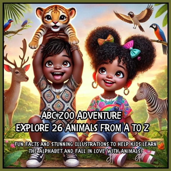ABC Zoo Adventure: Explore 26 Animals from A to Z: Fun Facts and Stunning Illustrations to Help Kids Learn the Alphabet , (Paperback)