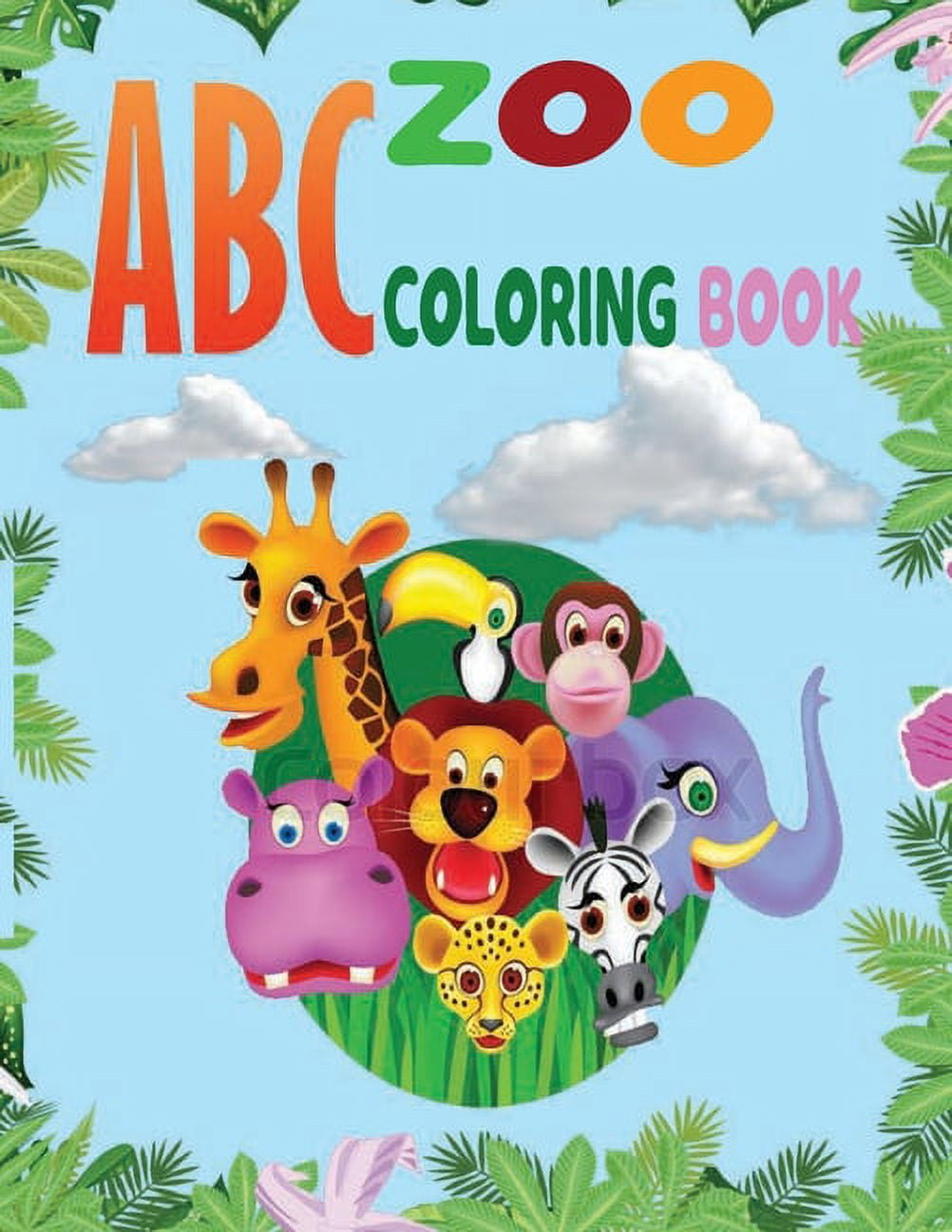 Zoo Animal Alphabet Coloring Pages