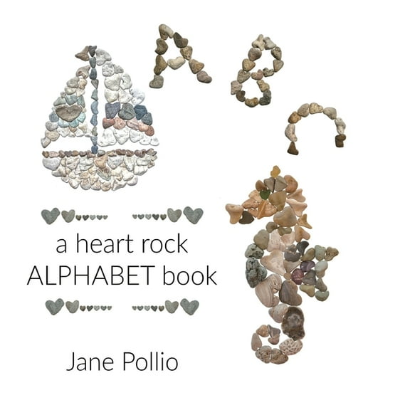 ABC: a heart rock alphabet book, (Paperback)