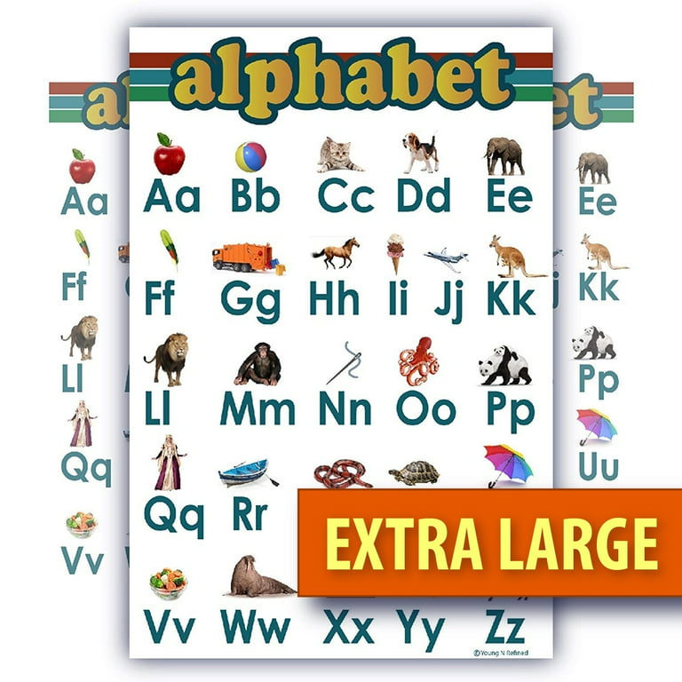 abc-alphabet-poster-extra-large-teaching-chart-clear-white-laminated-huge-and-child-bedroom-poster-edu-walmart-com
