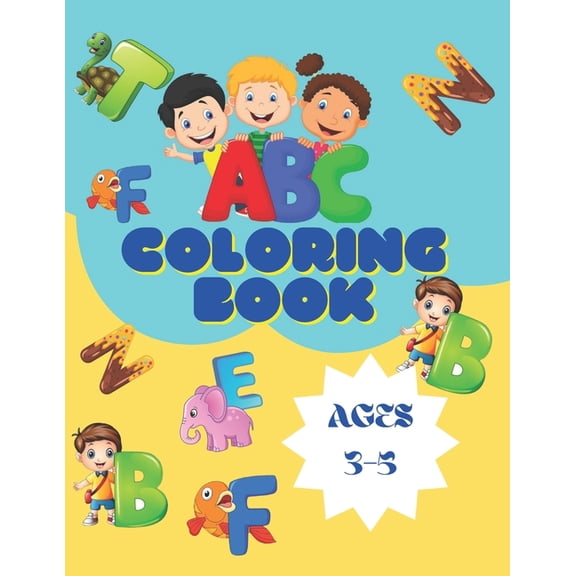 ABC coloring Book, (Paperback)