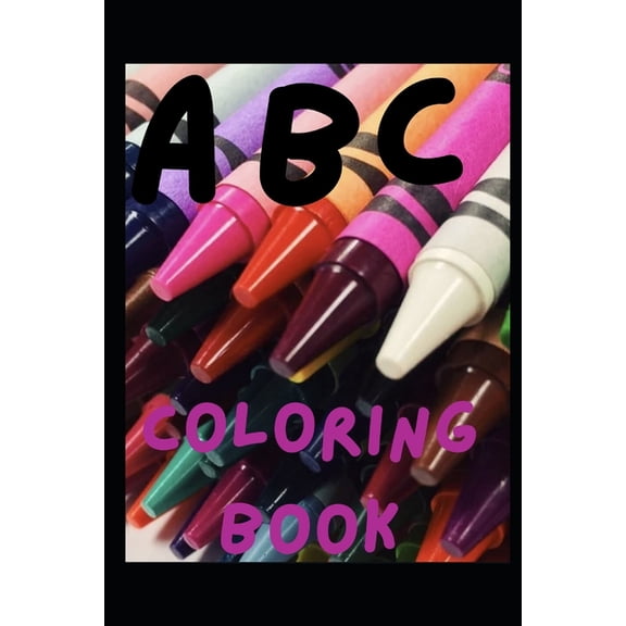 ABC coloring book: Kids coloring book, (Paperback)