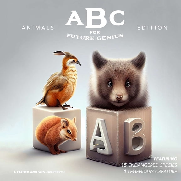 ABC for Future Genius: Animals Edition, (Paperback)