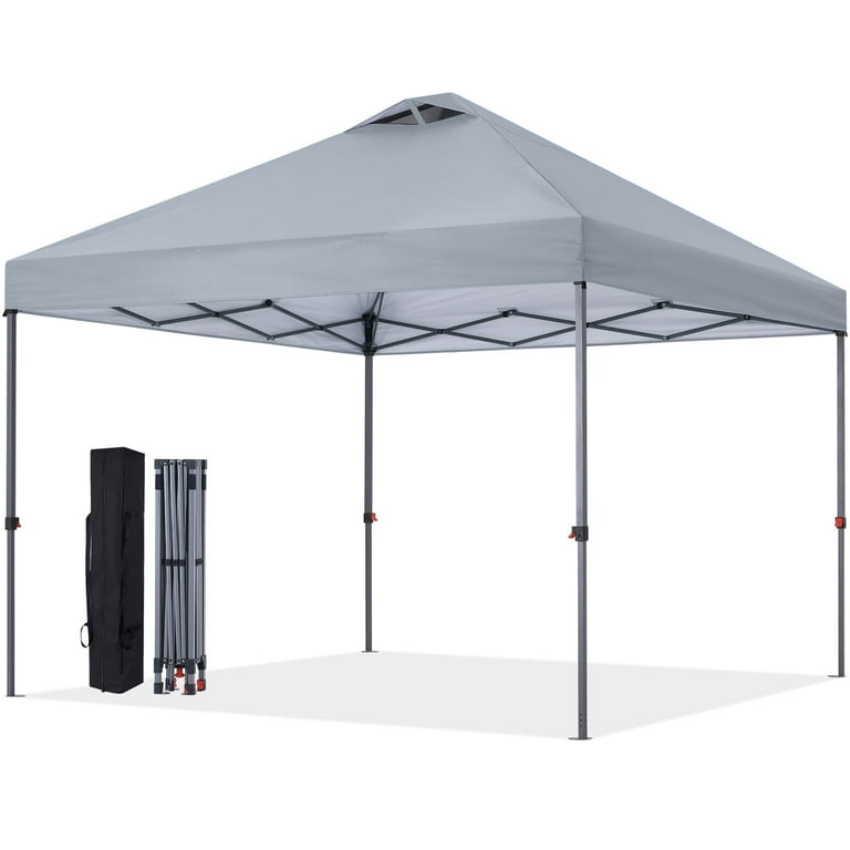 ABCCANOPY Easy Pop Up Outdoor Canopy Tent, 10x10 ft, Patio Camping