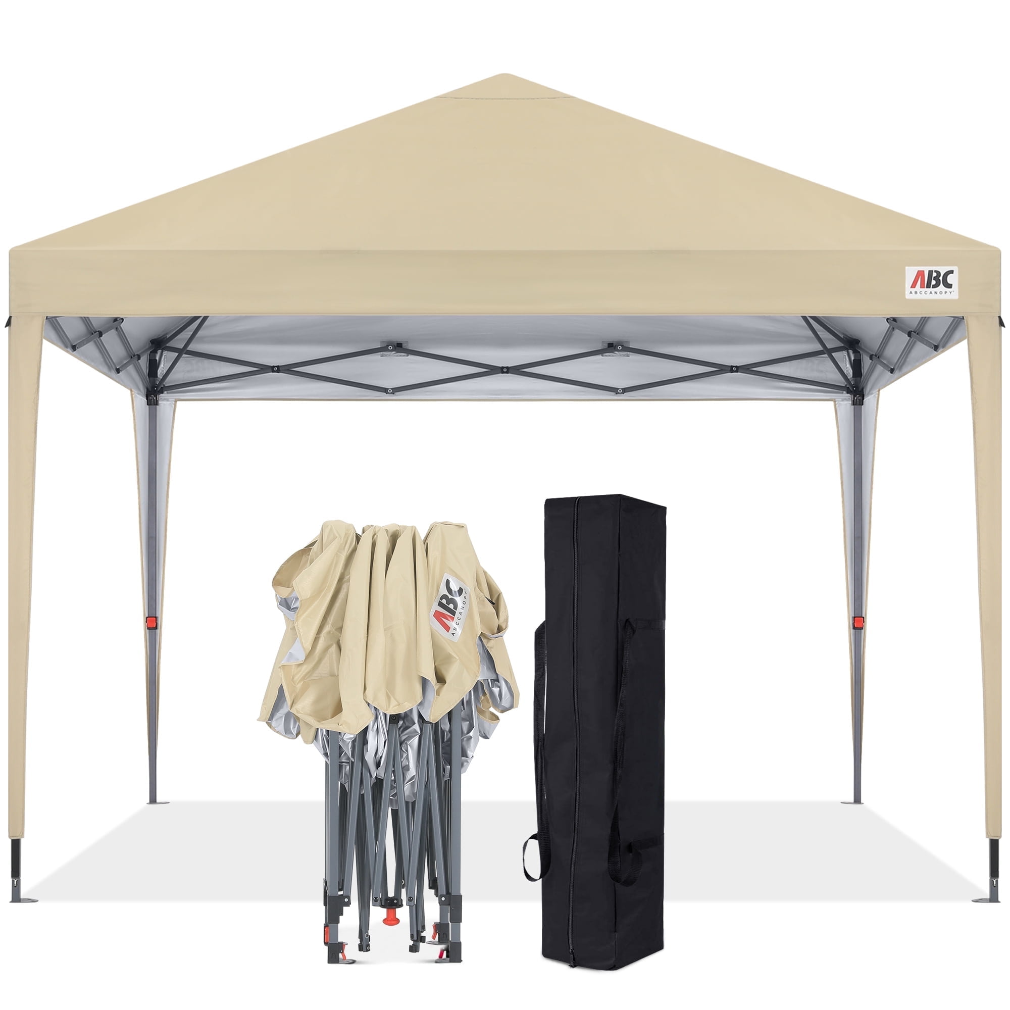 【ABC】 ABCCANOPY 10 ft. x 10 ft. Red Instant Pop Up Canopy Tent