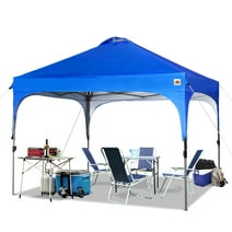 ABCCANOPY 10' x 10' Blue Outdoor Pop up Canopy Tent Camping Sun Shelter-Series