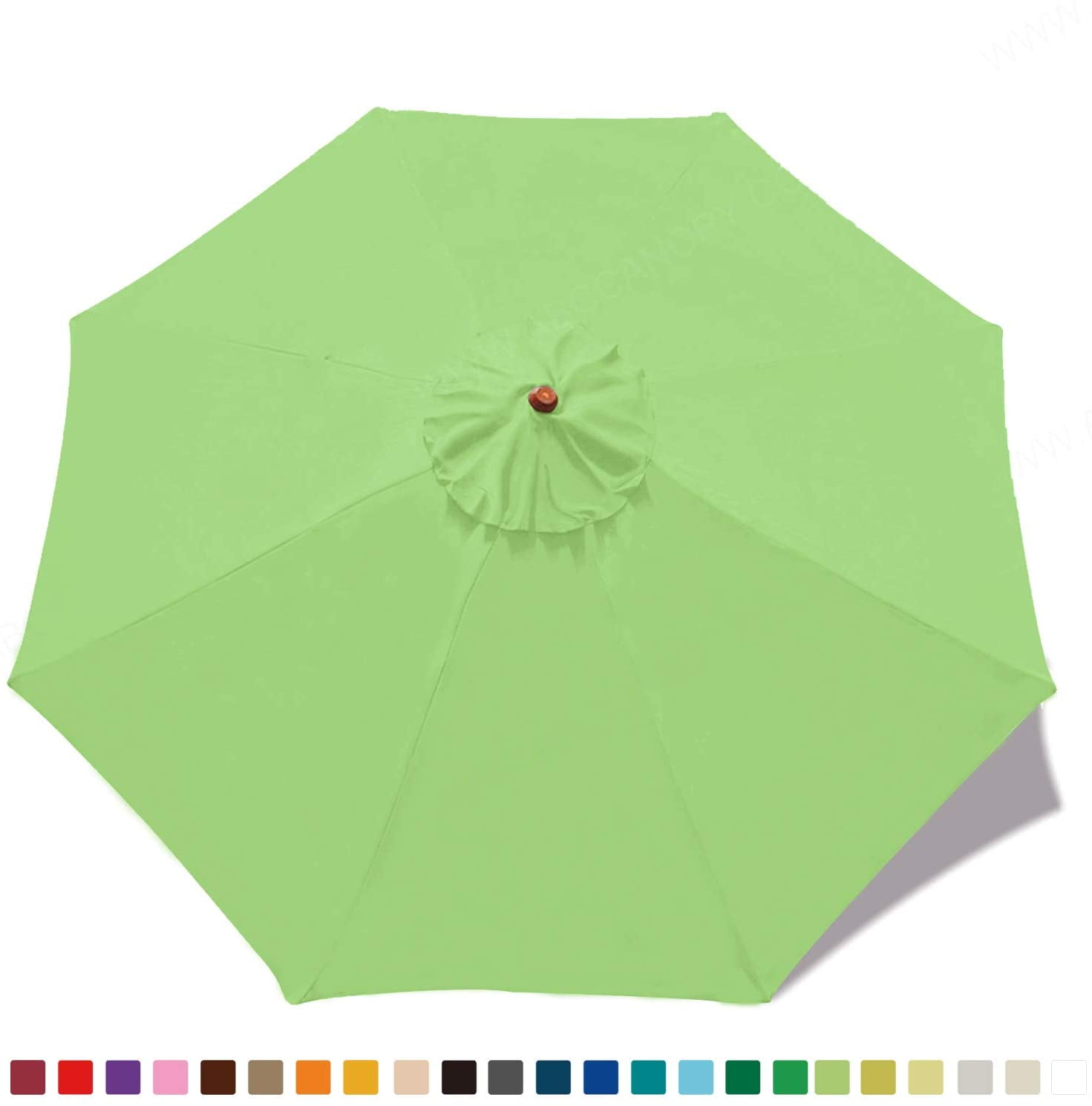 ABCCANOPY 9ft Outdoor Umbrella Replacement Top Patio Umbrella