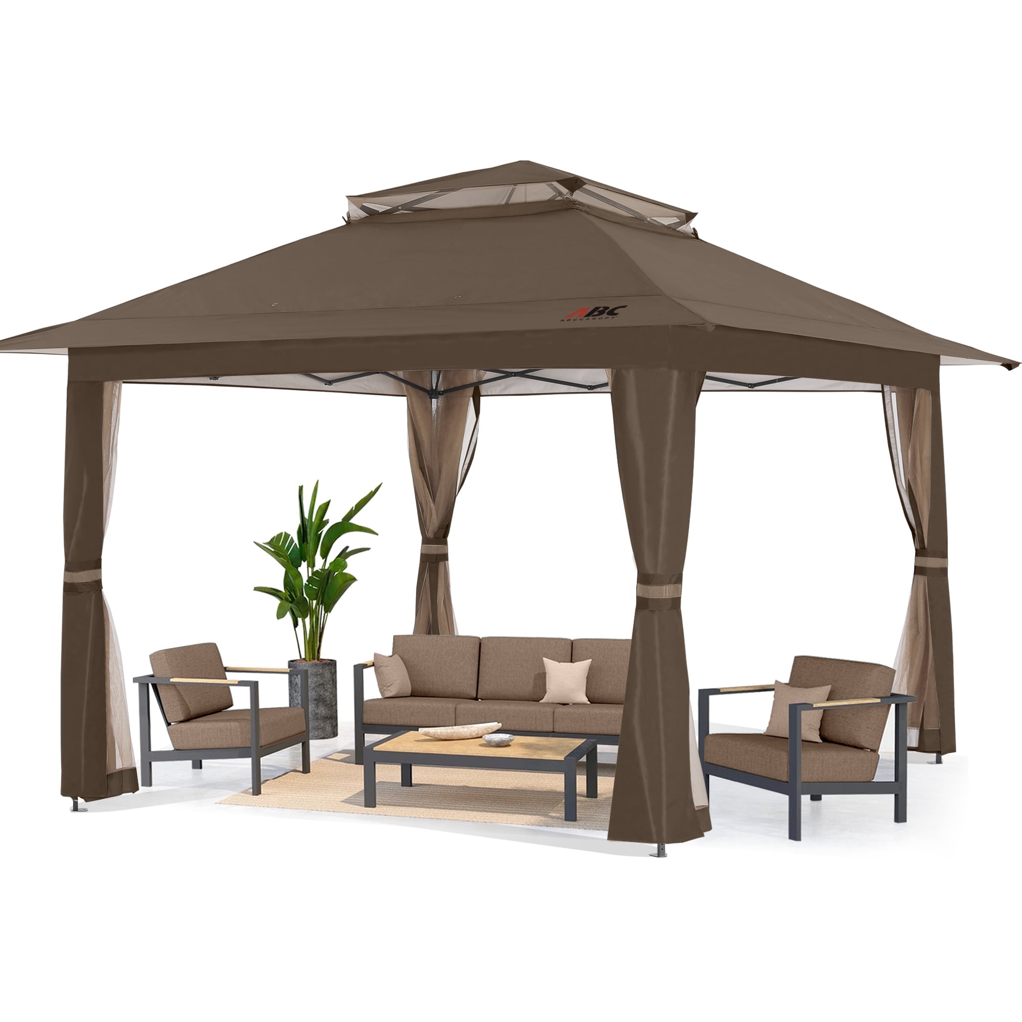 小物 3set Bundled for Mai ABCCANOPY 13'x13' Gazebo Tent Outdoor Pop up Gazebo Canopy Shelter