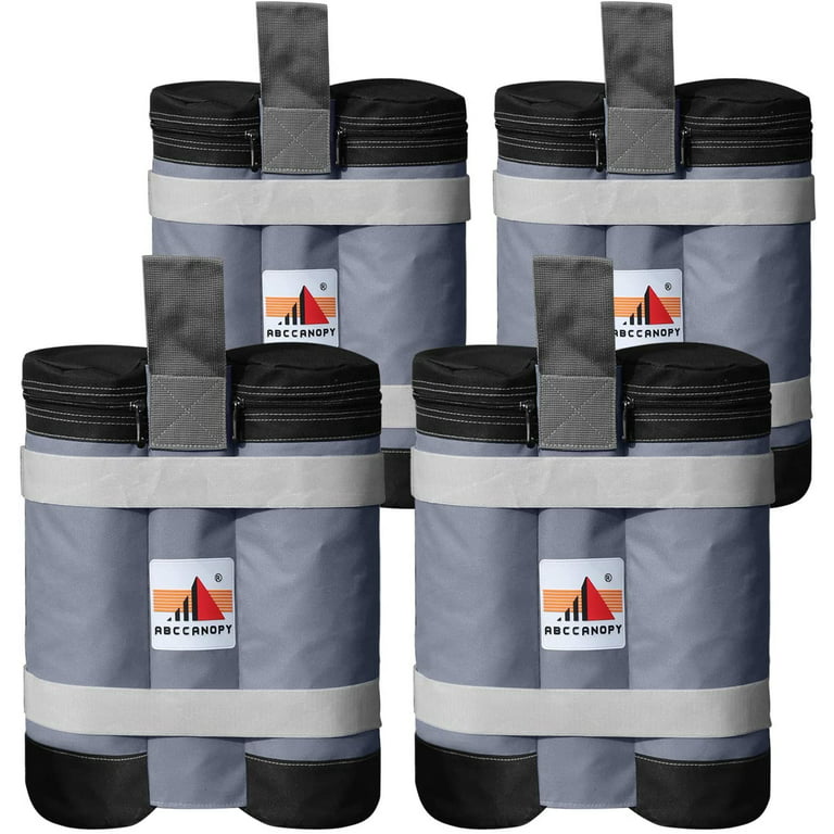 Canopy Sand Bags 50lb - Set of 4 Leg Weights for Pop Up Canopy Tents