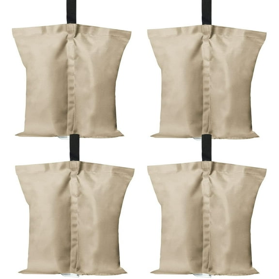 ABCCANOPY Beige Canopy Weights Tent Sand Bags 4pcs-Pack