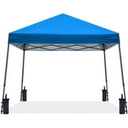 ABCCANOPY Stable Pop up Outdoor Canopy Tent 12 x 12 ft Base / 10 x 10 ft Top, Royal Blue