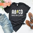 ABCD Back In Class Tshirt, Rock And Roll Shirt, Music Teacher Shirt
