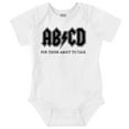 thumbnail image 1 of ABCD Lightning Bolt Lil Rocker Music Romper Boys or Girls Infant Baby Brisco Brands 12M, 1 of 7