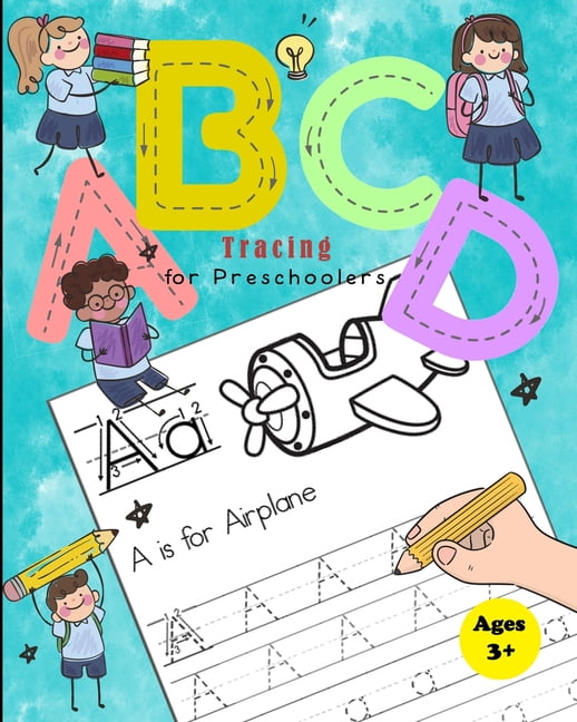 ABCD Tracing Book for Preschoolers Practice Workbook for Tracing