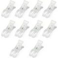 thumbnail image 1 of ABCISI 10 Pack Large Clips for Balloon Arch, Transparent Plastic 3.62 Inch Heavy Duty Balloon Arch Clips for Birthday Decoration Crafts Backdrop Beach, Clear Towel Spring Clamps, 1 of 8