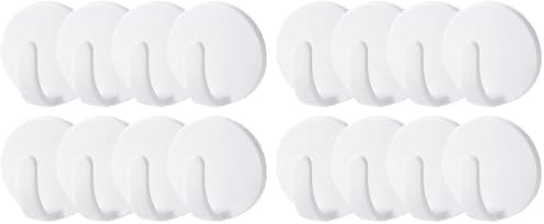 ABCISI 16Pcs Magnetic Hooks for Refrigerator, Heavy Duty Fridge Magnetic Hooks, Home Kitchen Workplace Hanging Tool for Locker Hanger Key Holder Towel and Coat Hangers