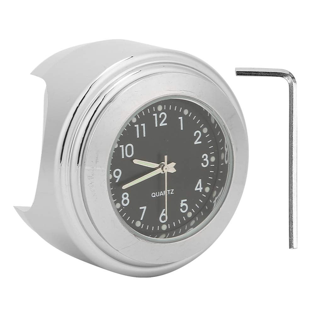 ABCISI 1PCS Handlebar Clocks for Motorcycles Bicycle & Beach Scooter ...