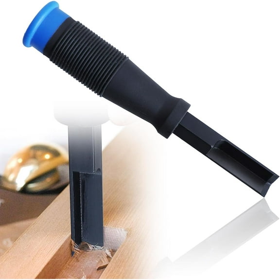 ABCISI 1pc Corner Chisel, 90 Square Mortise Chisel 12mm Hinge Recess Corner Wood Chisel Woodworking Tools for Cutting Square Mortised, Door Installation, Wood Carving, Framing