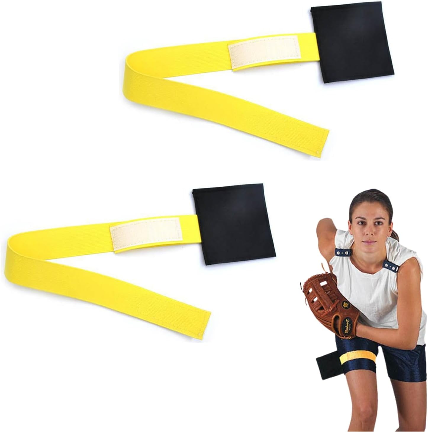Kiotou Pitching Trainer – Aide à L’entraînement De Softball Fast Pitch, Jaune