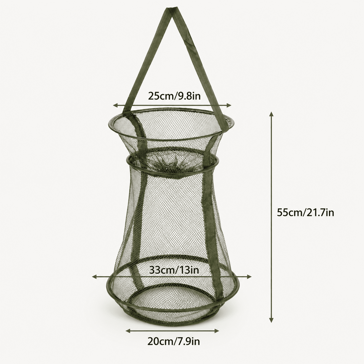 collapsible basket fish trap Leyndo 2 Pcs Large Floating Fishing Net - Foldable Floating Net - Portable Fish Holder What is Included With This Foldable Fish Trap 2Pcs Collapsible Fishing Cage Basket