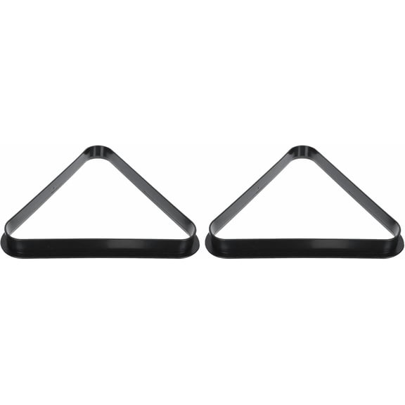 ABCISI 2 Pack Mini Triangle Pool Rack, Billiard Ball Triangle Rack, Table Ball Holder Positioning Rack for Miniature Pool Billiards Accessory, Suitable for Various Settings