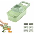 thumbnail image 1 of ABCISI 2025 New Multifunctional Grater, Six Cutting Tools Set,  Efficient Vegetable Chopping Tool with Container, Useful Food Chopper, 1 of 7
