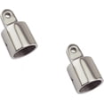 thumbnail image 1 of ABCISI 2PCS Pipe Eye End Cap, 316 Stainless Steel Bimini Top Cap Eye End / Canopy Tube End Marine Boat Yacht External Fitting Hardware (Size:1inch), 1 of 12