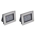 thumbnail image 1 of ABCISI 2Pcs Mini Hygrometer Thermometer, Embedded LCD Electronic Thermometer Hygrometer, Digital Indoor Humidity Gauge Monitor for Cigar Box Guitar Case Wine Cabinet Greenhouse Cellar, 1 of 9