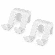 ABCISI 2pcs Gaming Controller Holder Wall Mount, Gamepad Rack Controllers Holder for Xbox Series XS, PS5 PS4 Switch Proand, PC Gaming Accessories with Stable 3M AdhesiveWhite