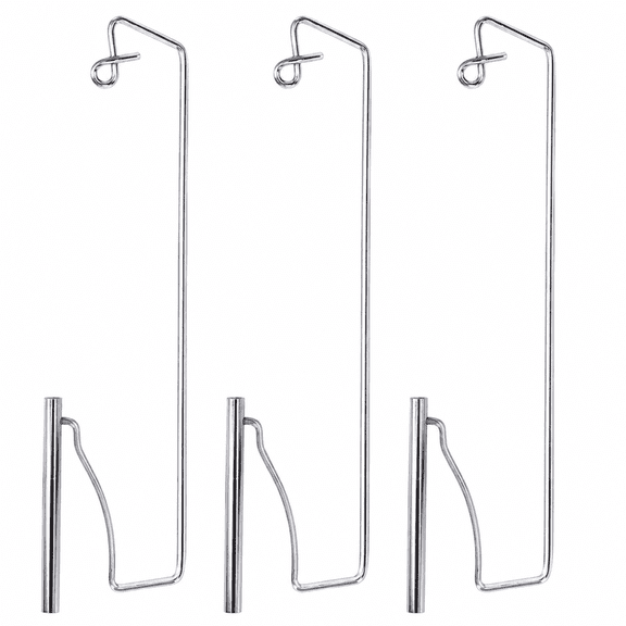 ABCISI 3-Pack Featherweight Thread Stand, Stainless Steel 9.2 Inch Sewing Machine Spool Guide Holder for Vintage and Old-Fashioned Sewing Machines, Thread and Floss Accessories