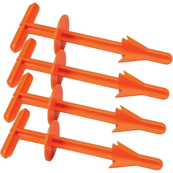 ABCISI 4 Pcs Hunting Butt Out Tool - Portable Hunting Accessories for Deer Large Animal Livestock Anal Cleaning, Deer Butt Out Tool, Deer Field Dressing Kit, Field Dressing Knife