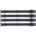 thumbnail image 1 of ABCISI 4PCS Molle Straps, Portable Tactical Molle Backpack Straps, Accessories for Outdoor Camping Hiking Mountaineering (BLACK), 1 of 10