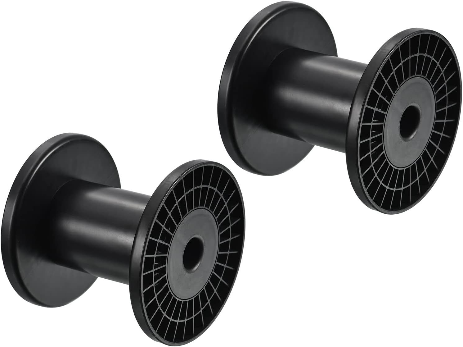 7in Spools ABCISI 5 Inch Empty Spool, 2 Pack Plastic Ribbon Spools Wire Weaving ...