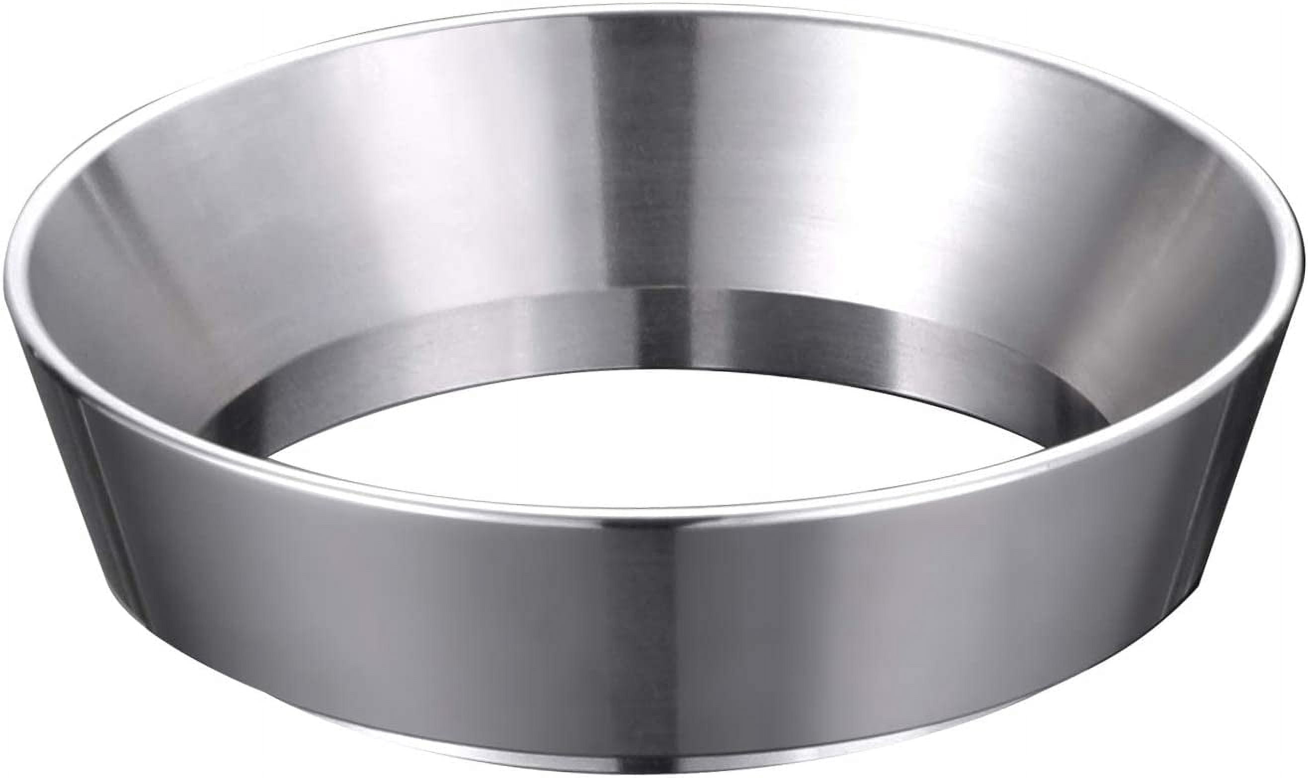ABCISI 51mm Espresso Dosing Funnel, Stainless Steel Coffee Dosing Ring, 51mm Compatible with Delonghi Portafilter Funnel, Replacement Precision Dosing Tool for Espresso Machines