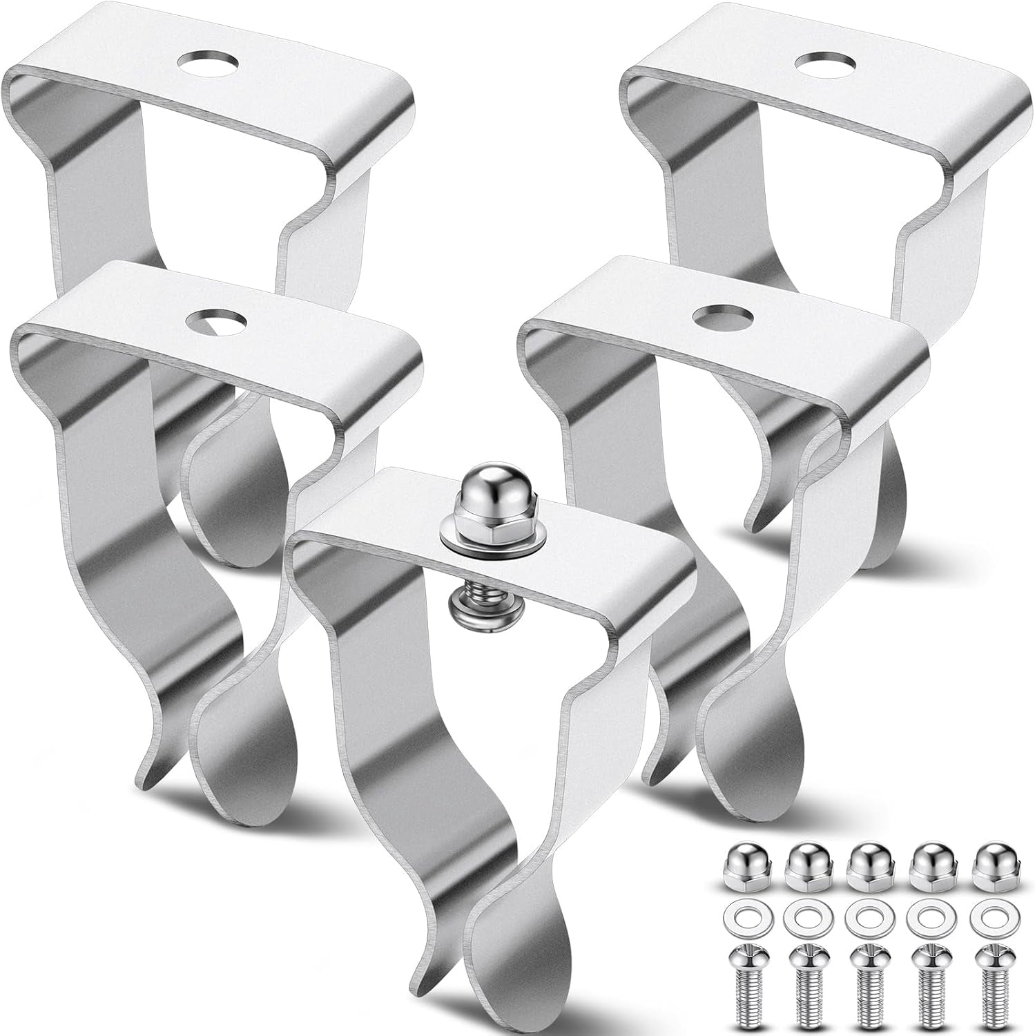 Home Hardware R Clips ABCISI 5pcs Window Well Cover Clips Outside, 2.36'' x 1.57'' x 0.8 ...