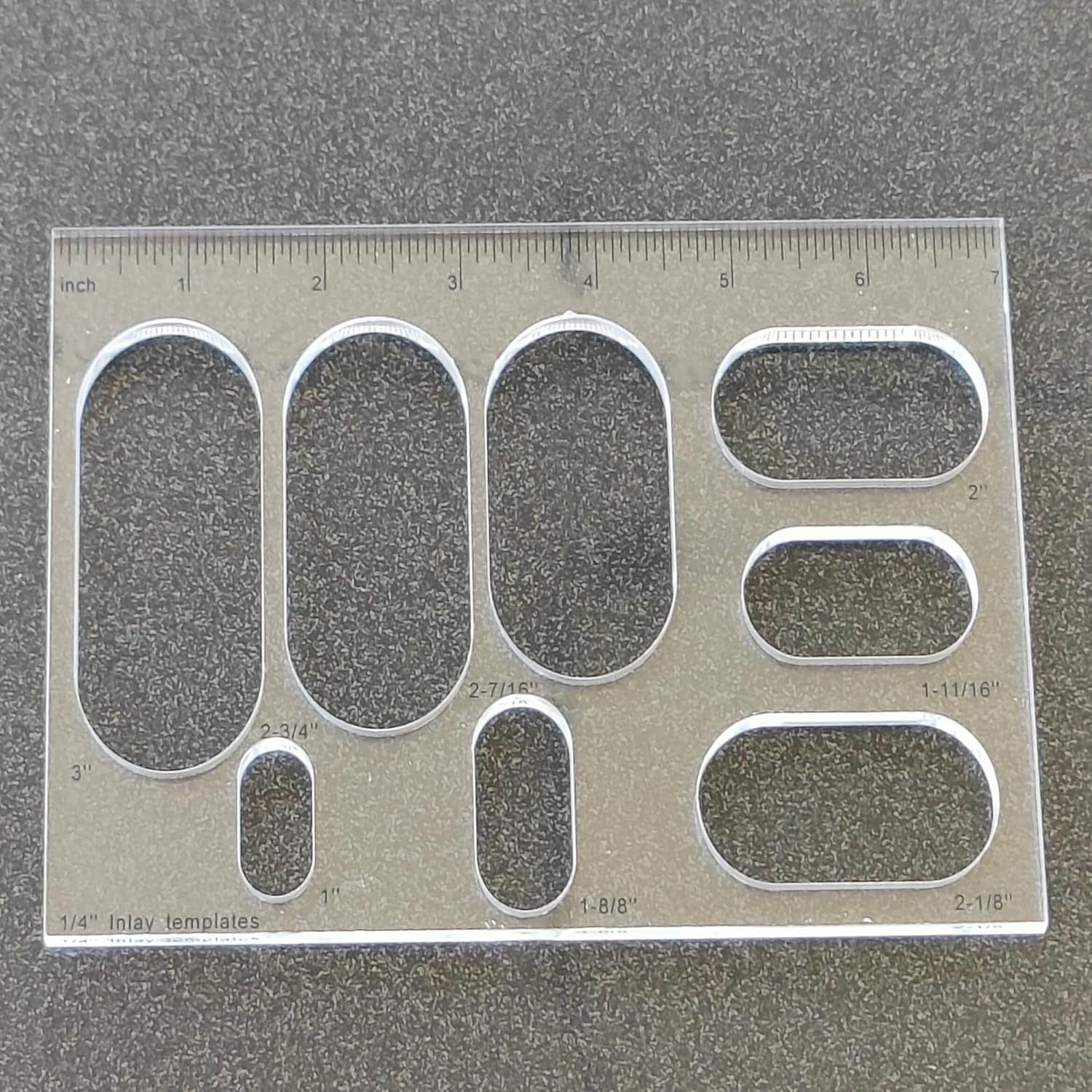 ABCISI 8 in1 Bowtie Jia Router Template for Woodworking, 1/4'' Thick ...