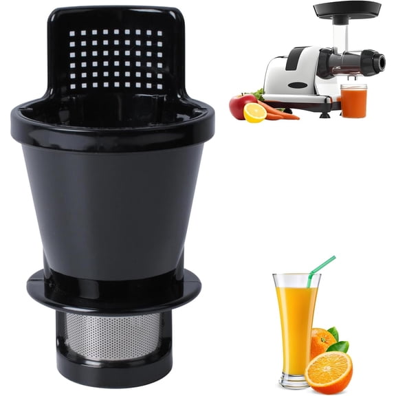 ABCISI 8006 Juicing Screen Replacement Parts Compatible with Omega Models 8006/8005/8004/8003 (Works with #2 Drum) Not for Models J8006HDS/J8006HDC/8007/8008/NC900/NC800 No Rubber Seal