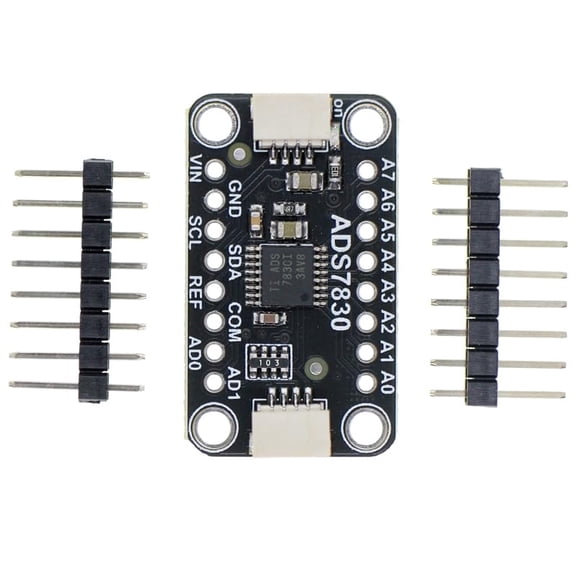 ABCISI ADS7830 ADC Converter Module,8-Channel ADC Converter 8-bit Resolution with I2C IIC SDA/SCL Interface