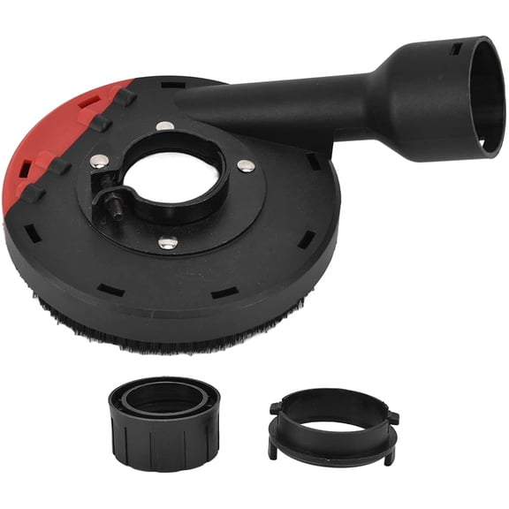 ABCISI Angle Grinder Dust Shroud, Universal Dustproof Angle Grinders Dust Hood, Protects Users From Harmful Dust, Easy Connection to Vacuum Cleaner, Ideal for Various Applications
