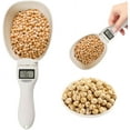 thumbnail image 1 of ABCISI Big Head Model Household Electronic Scale Spoon, Digital Measuring Scoop Scale 800g / 0.1g High Precision with LCD Screen, Measuring Weighing Scoop for Kitchen and Dog Cat Food(Spoon/1pcs), 1 of 7